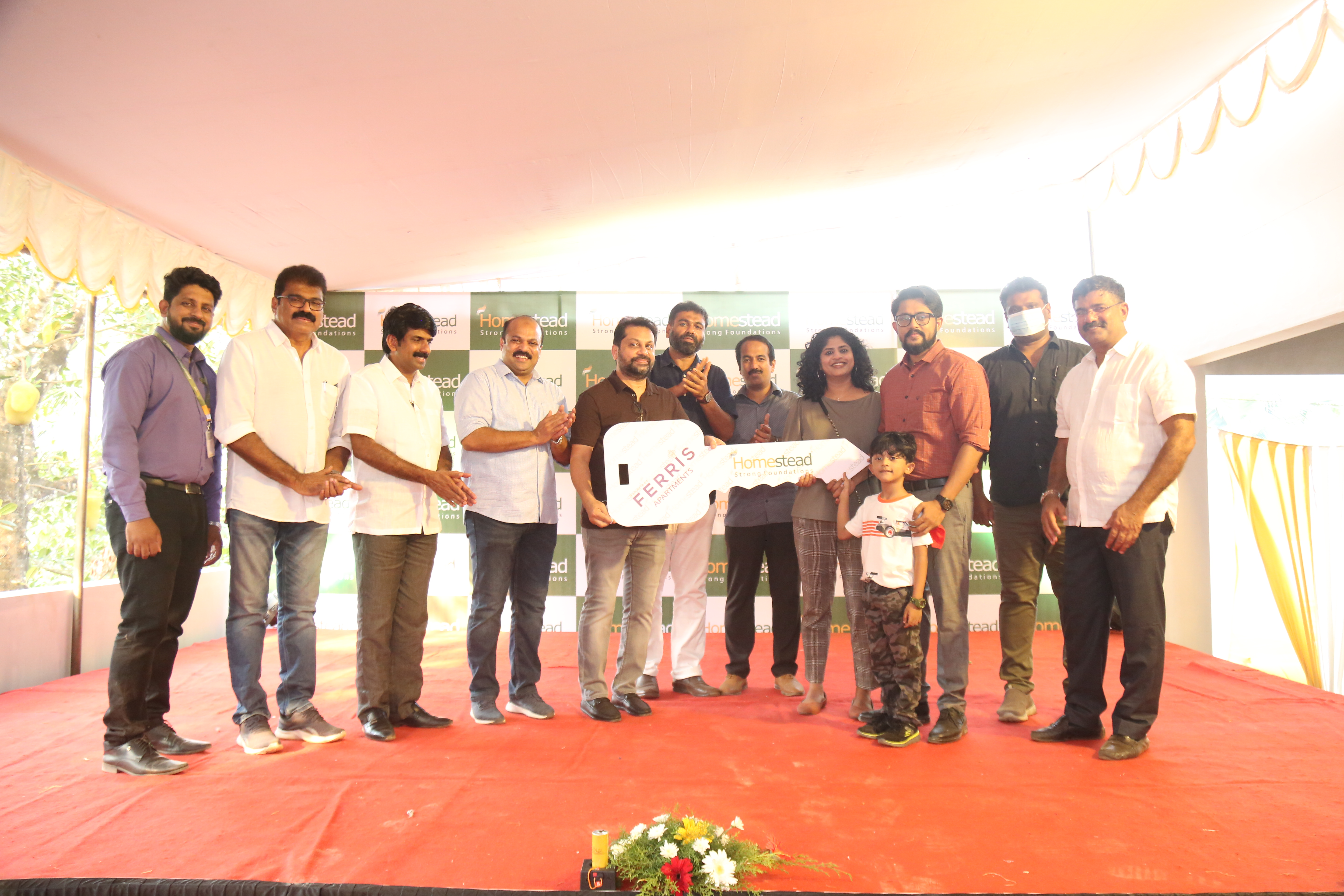 Key Handover Ceremony – Homestead Ferries, Kottakkal