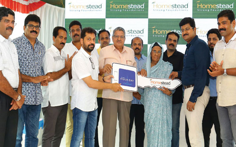 Key Handover Ceremony at Homestead Aquabay Kuttippuram