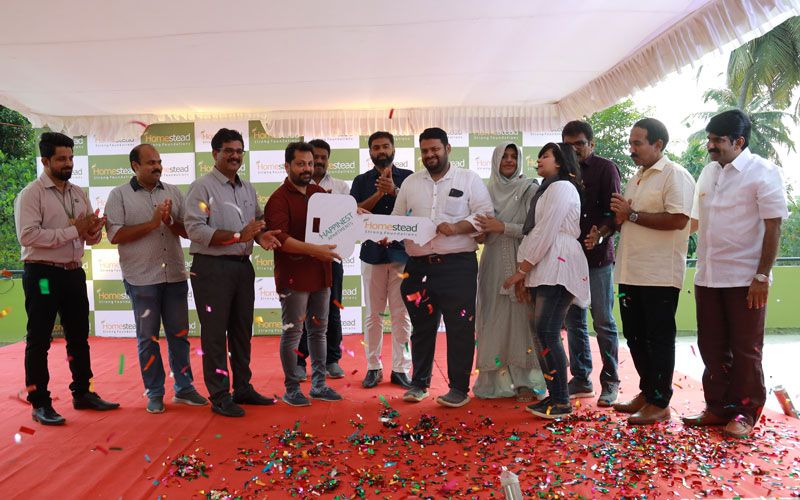 Key Handling over ceremony at Homestead Happinest Perinthalmanna
