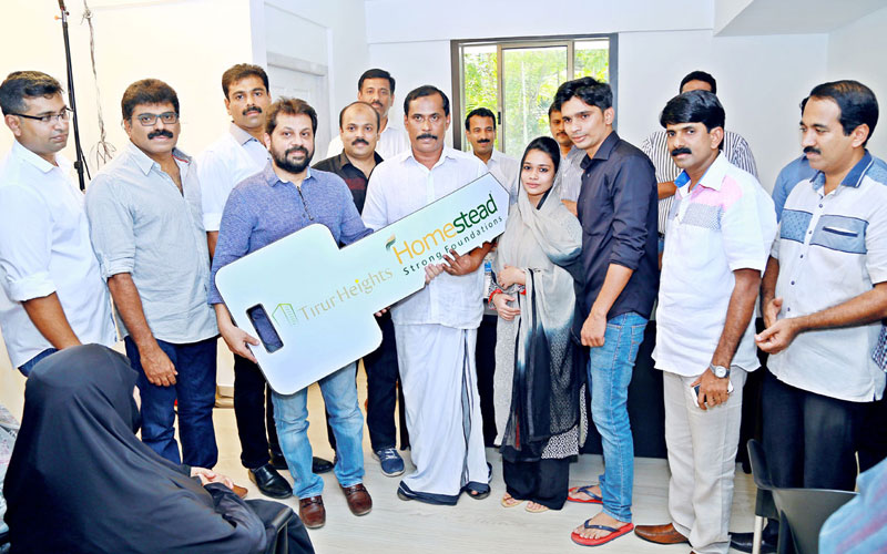 Key handing over ceremony at Tirur Hights