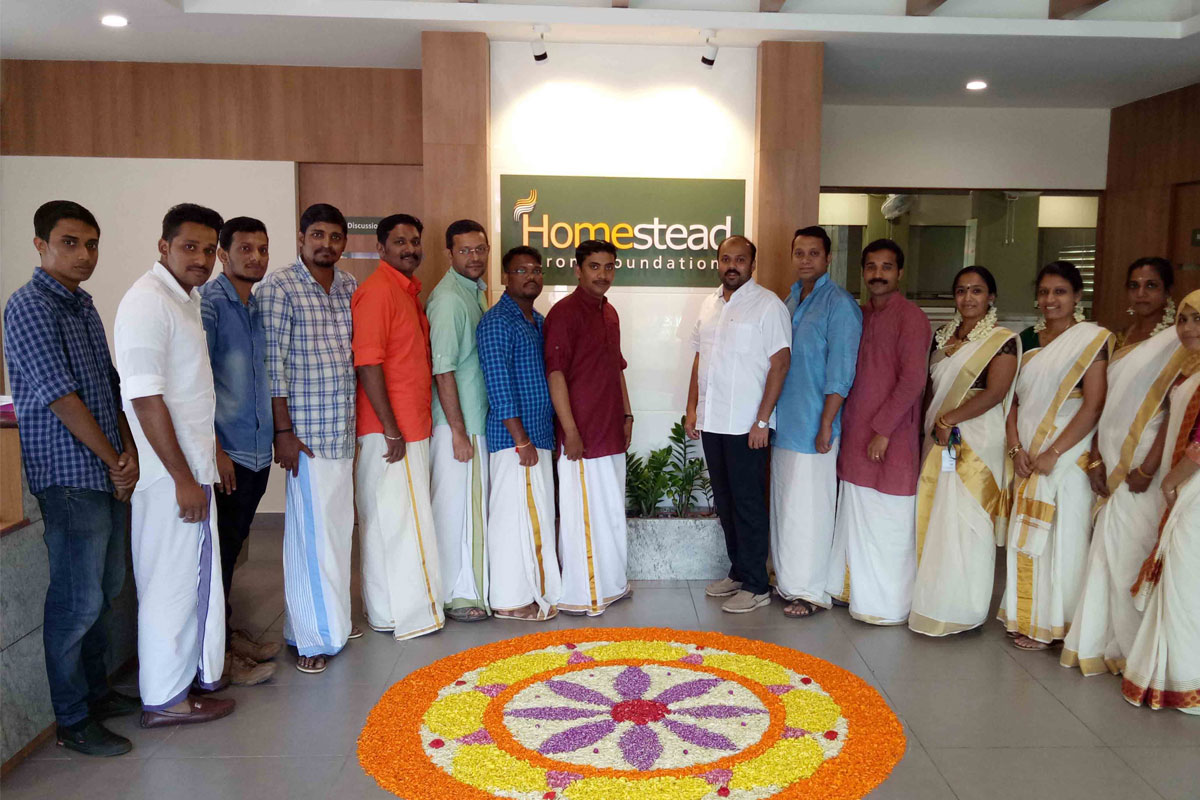 Onam celebration at Homestead corporate office